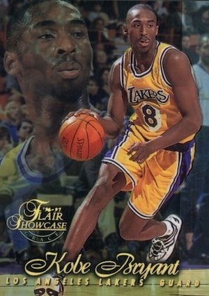 1996-97 Flair Showcase: Serial #'s, Hot Shots, Kobe Rookies
